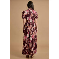 Skylar Rose - Puff Sleeve Maxi Dress