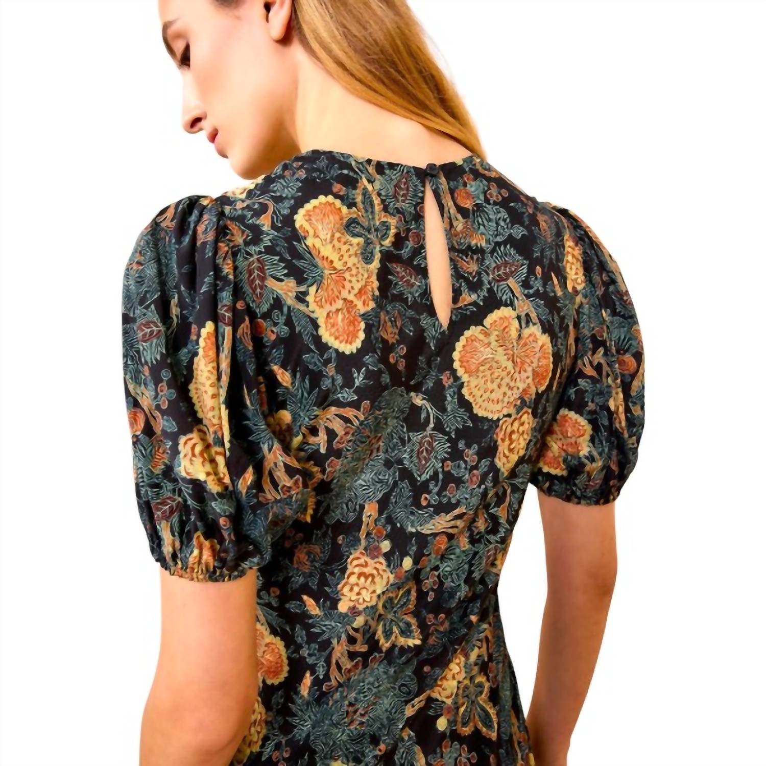 Ulla Johnson - Ines Puff Sleeve Midi Dress