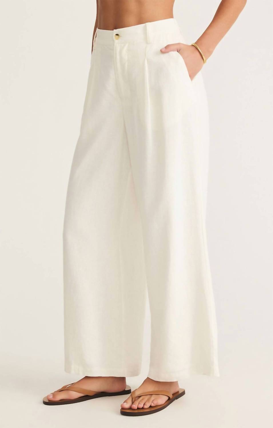Z Supply - Women's Topanga Linen Pant