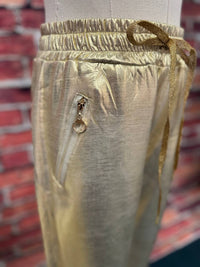 Tempo Paris - Women's Metallic Jogger Pants