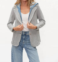 Six/Fifty - Torino Mixed Media Blazer