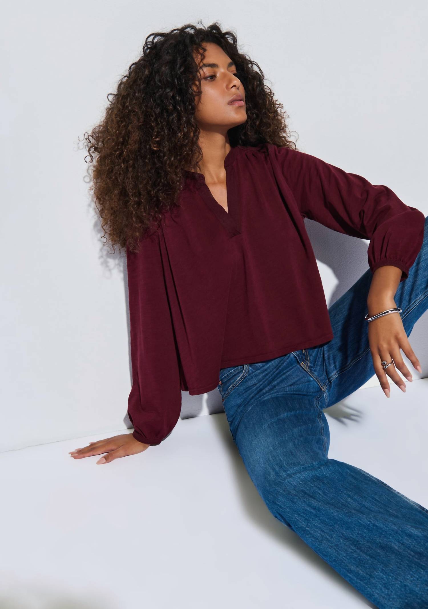 Nation Ltd - Maya V-neck Top