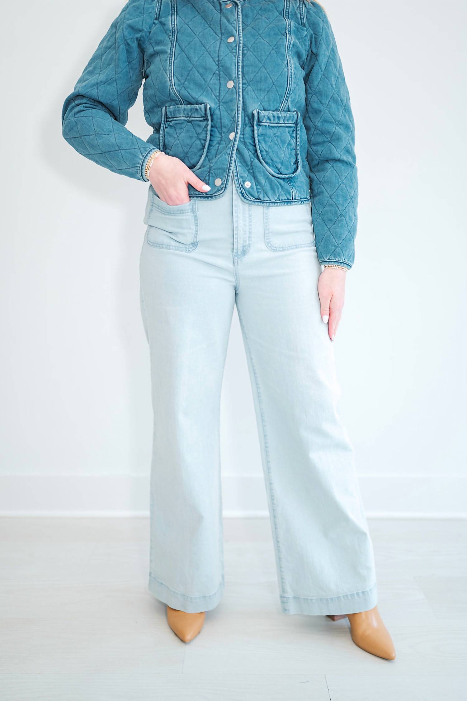 Dear John Denim - Audrey Wide Leg Jeans