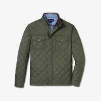 Mizzen + Main Brentwood Quilted Jacket in olive - men's jacket - view 7