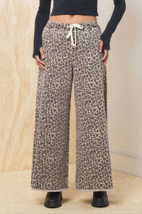 Vintage Havana - Stretch Denim Wide Leg Pants