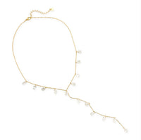 Omg Blings - Women's Dazzling Teardrops Necklace