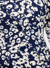 Marc Cain - Fitted Blazer with print