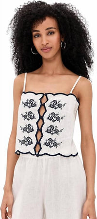Cami Nyc - Nazare Linen Cami Top
