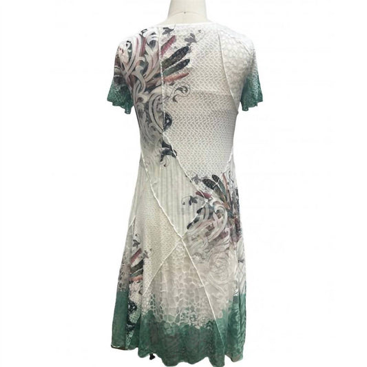 Rising International - Women's Floral Half Sleeve Dress