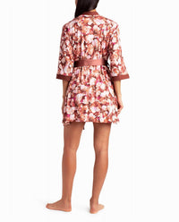 Nicole Miller - Peached Jersey Three-Piece Sleepwear Set