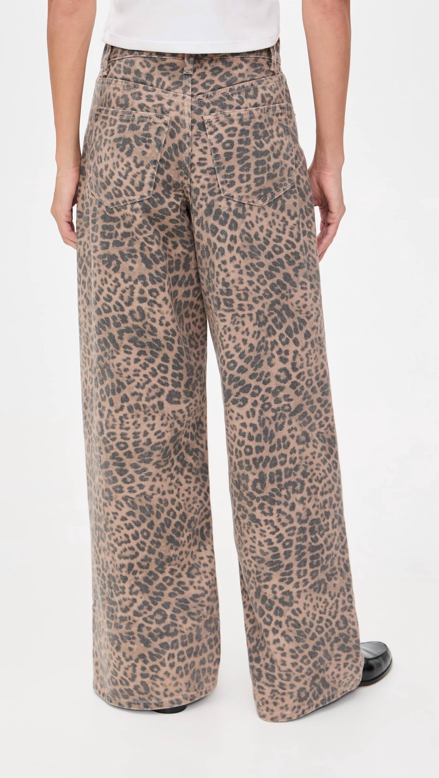 Z Supply - Marli Denim Leopard Pant