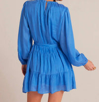 Bella Dahl - Tiered Mini Dress With Belt