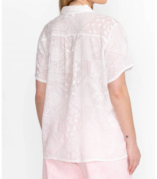 Johnny Was - Cooper Button Up Blouse - Plus