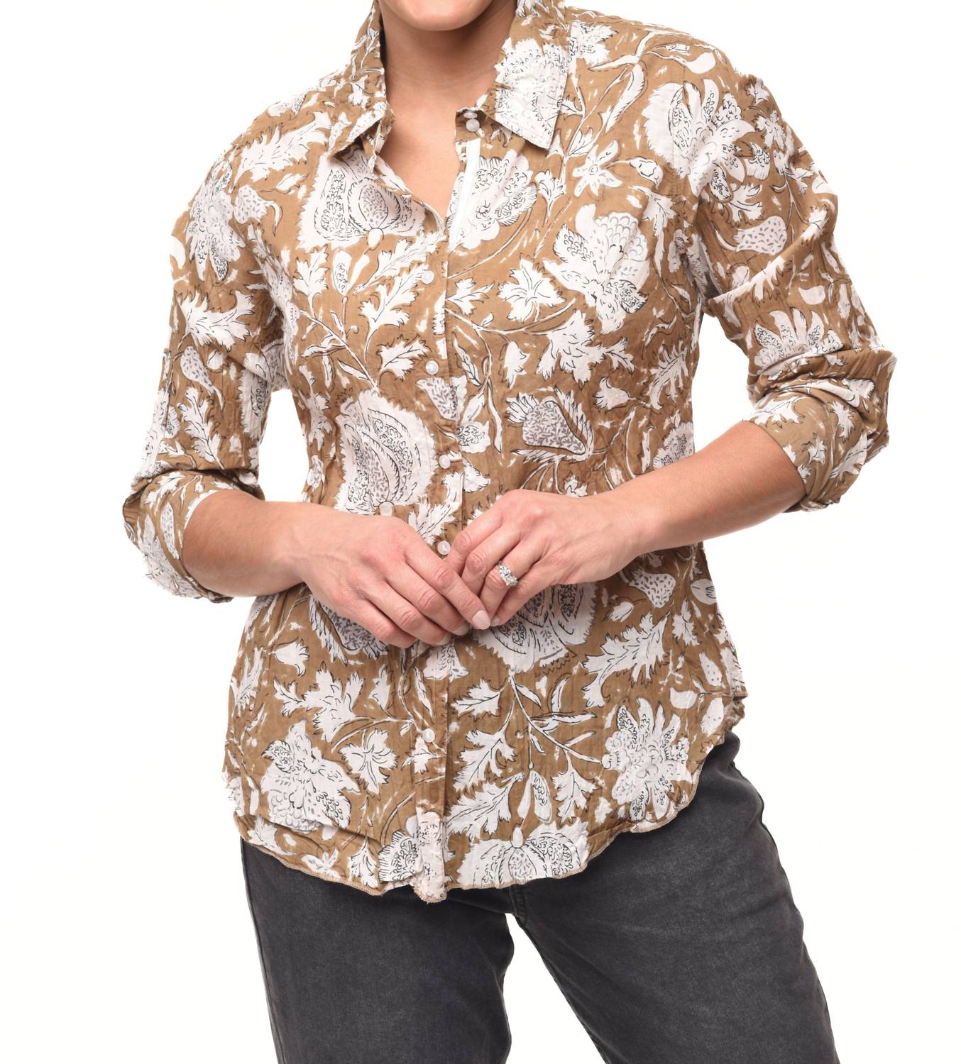 Tulip Clothing - Gretchen Button Down Blouse