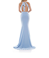 Colors Dress - High Neck Gown