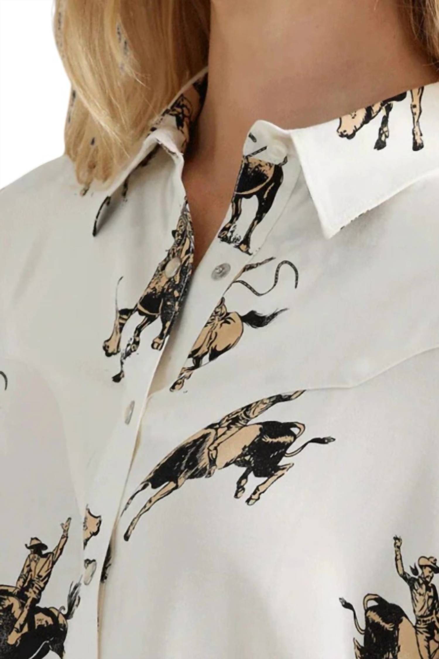 Wrangler - Drapey Rodeo Blouse