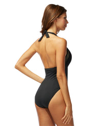 Carmen Marc Valvo - Aloha Sunrise Bay Halter One Piece Swimsuit