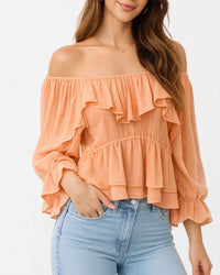 Sunday Edition - Alden Ruffle Blouse