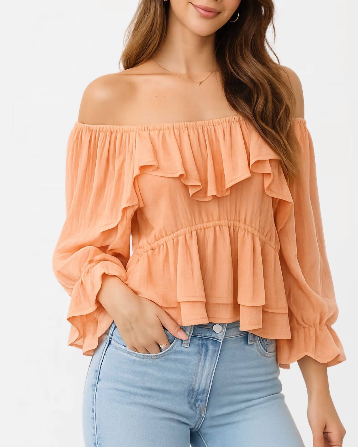 Sunday Edition - Alden Ruffle Blouse