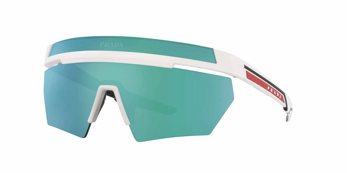 Prada - Men's Linea Rossa Impavid Wraparound Sunglasses