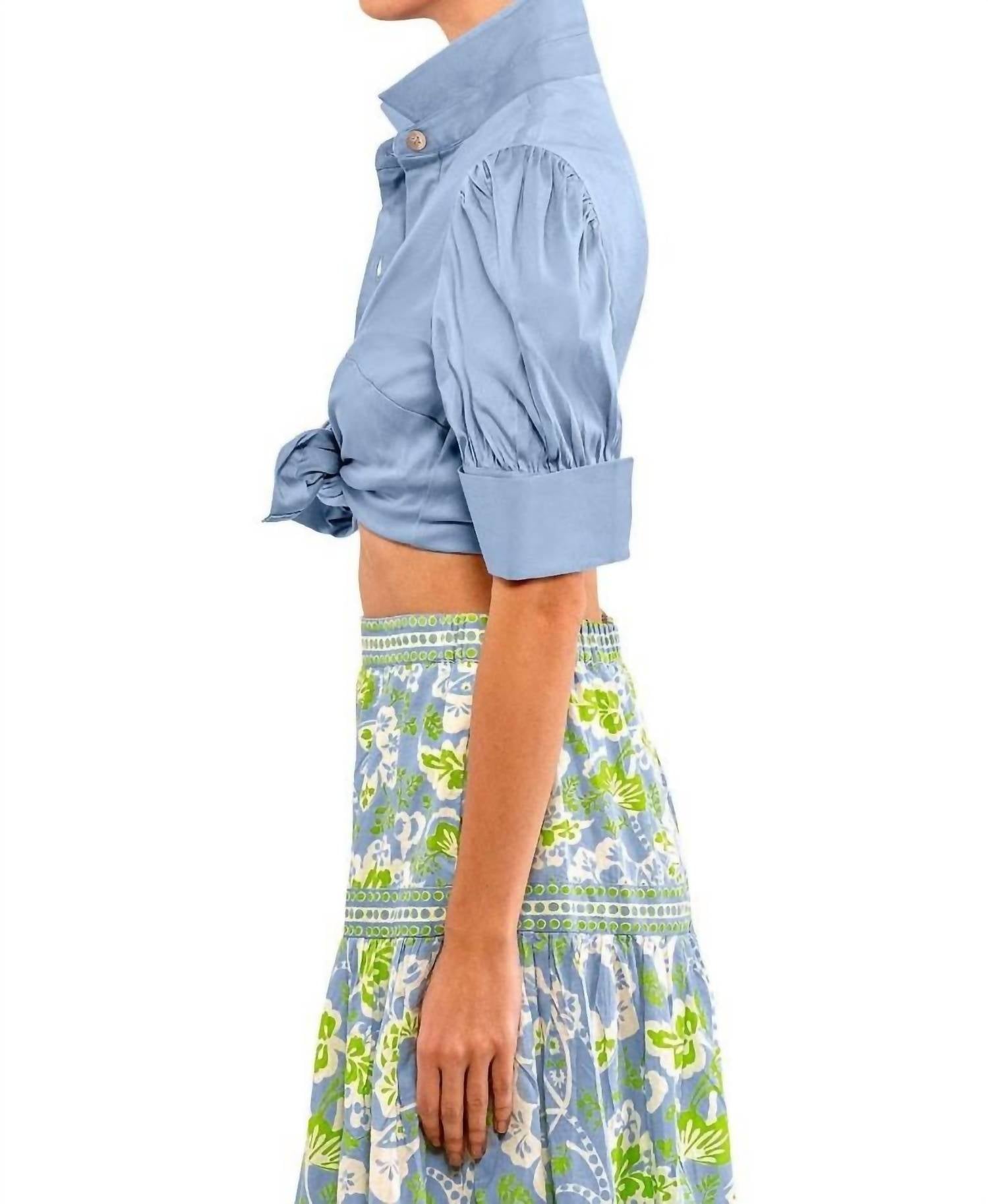 Gretchen Scott - Puff Sleeve Top