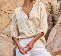Esqualo - Eta Electric Raglan Sleeve Blouse