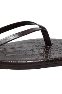 Tkees - Women's Square Toe Lily Croc Sandal