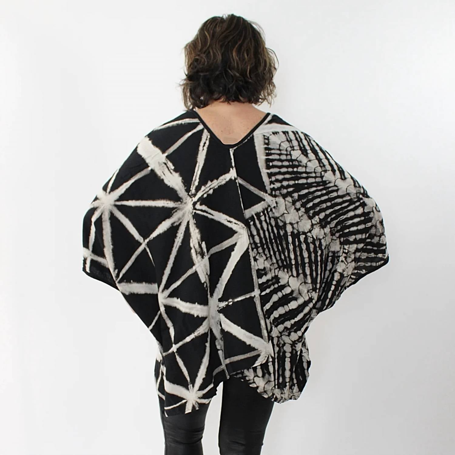 Sylca Designs - Abstract Double Design Blouse