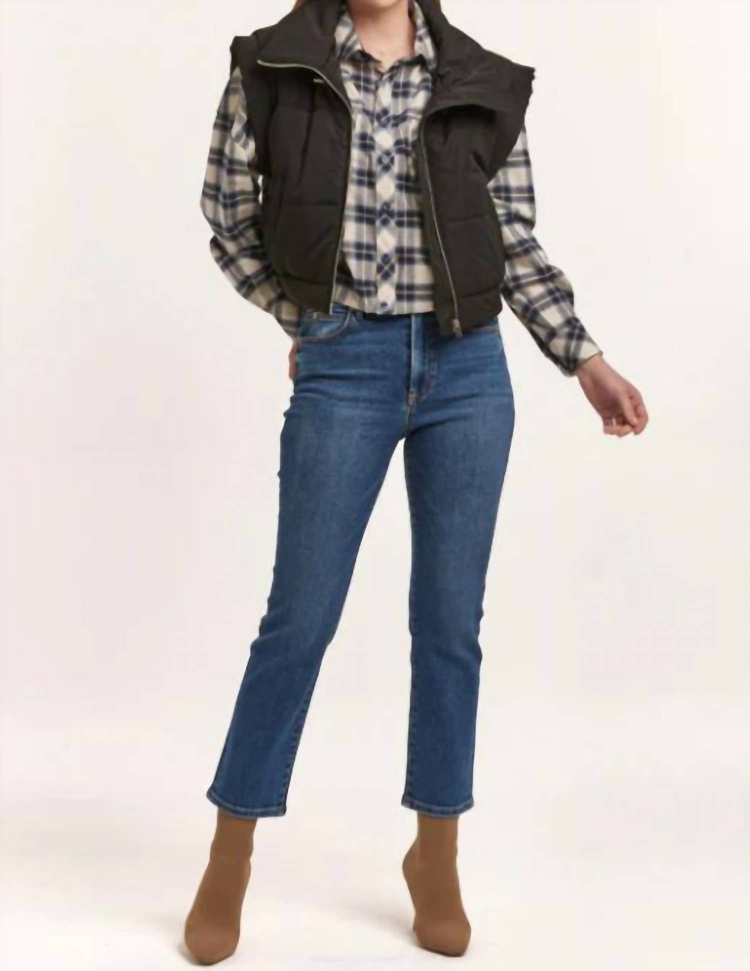 Dear John Denim - Rosalia Zipper Sleeveless Vest