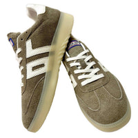 Back 70 Men's Boston 600 Sneaker in grey suede white leather - men's sneaker - view 4