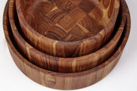 Teakhaus - Medium Bold Salad Bowl