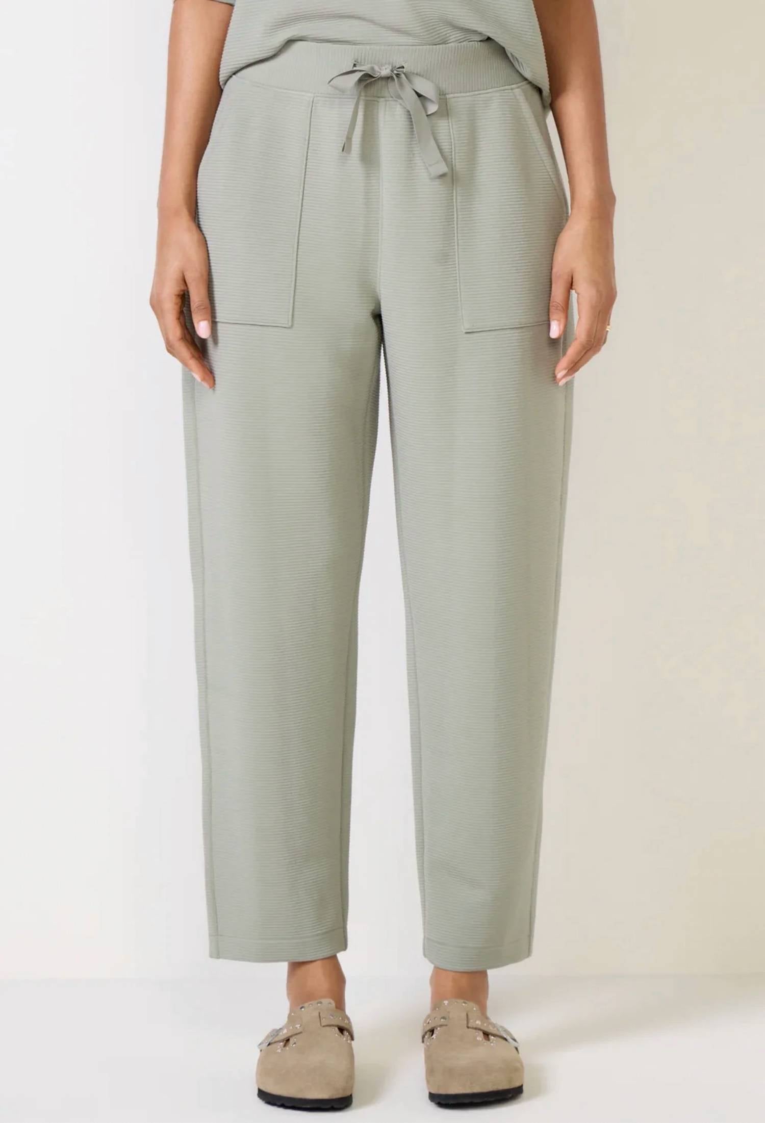 Spanx - Air Essentials French Rib Wide Leg Pants