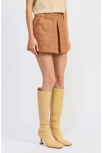 Jacquie The Label - Leighton Plaid Skort