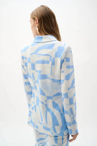 Joseph Ribkoff - Geometric Double Breast Blazer