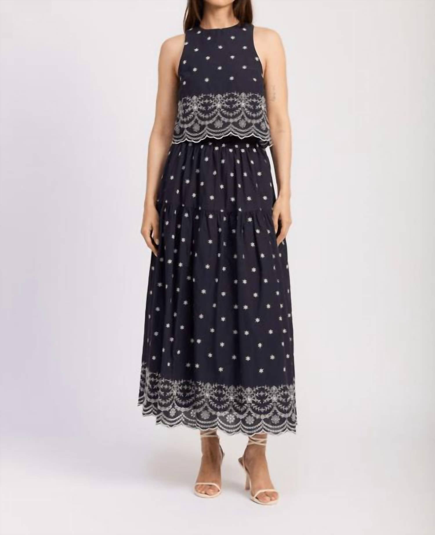 En Saison - Nara Eyelet Top