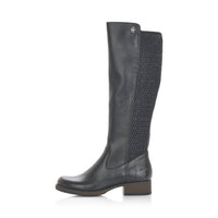 RIEKER Women's Faith 91 Boots in black - women's shoe - detail view