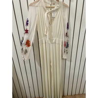 Free People - Women's Floral Embroidered Jumpsuit