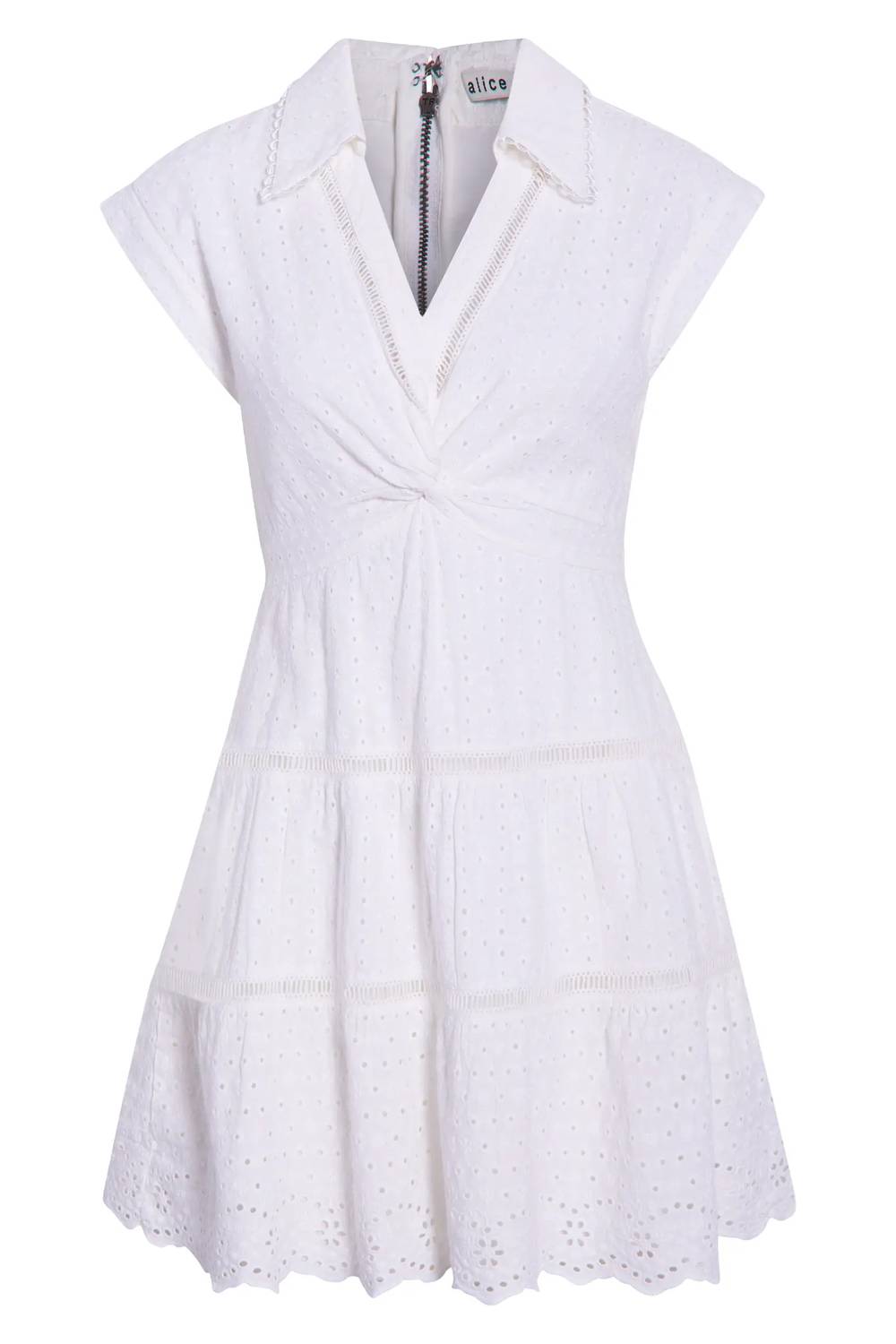 Alice + Olivia - Mila Eyelet Dress