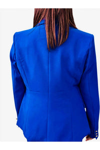Attentif - Timeless Double-breasted Button Blazer