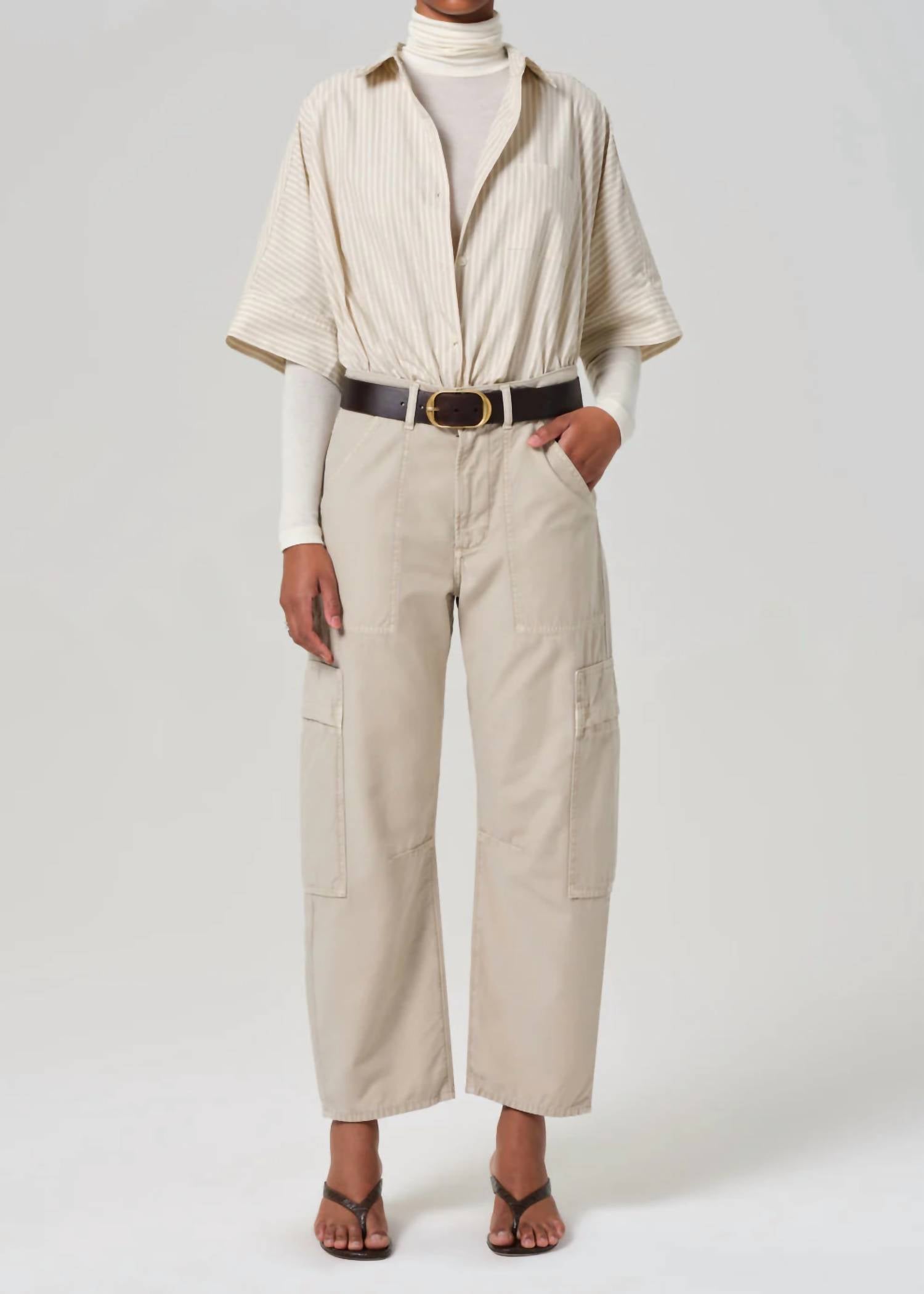 Citizens Of Humanity - Marcelle Low Slung Easy Cargo Pants