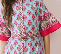 Tcec - Multi Short Sleeve Mini Dress