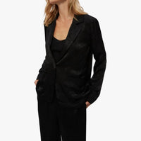 Michael Stars - Paula Hammered Satin Blazer