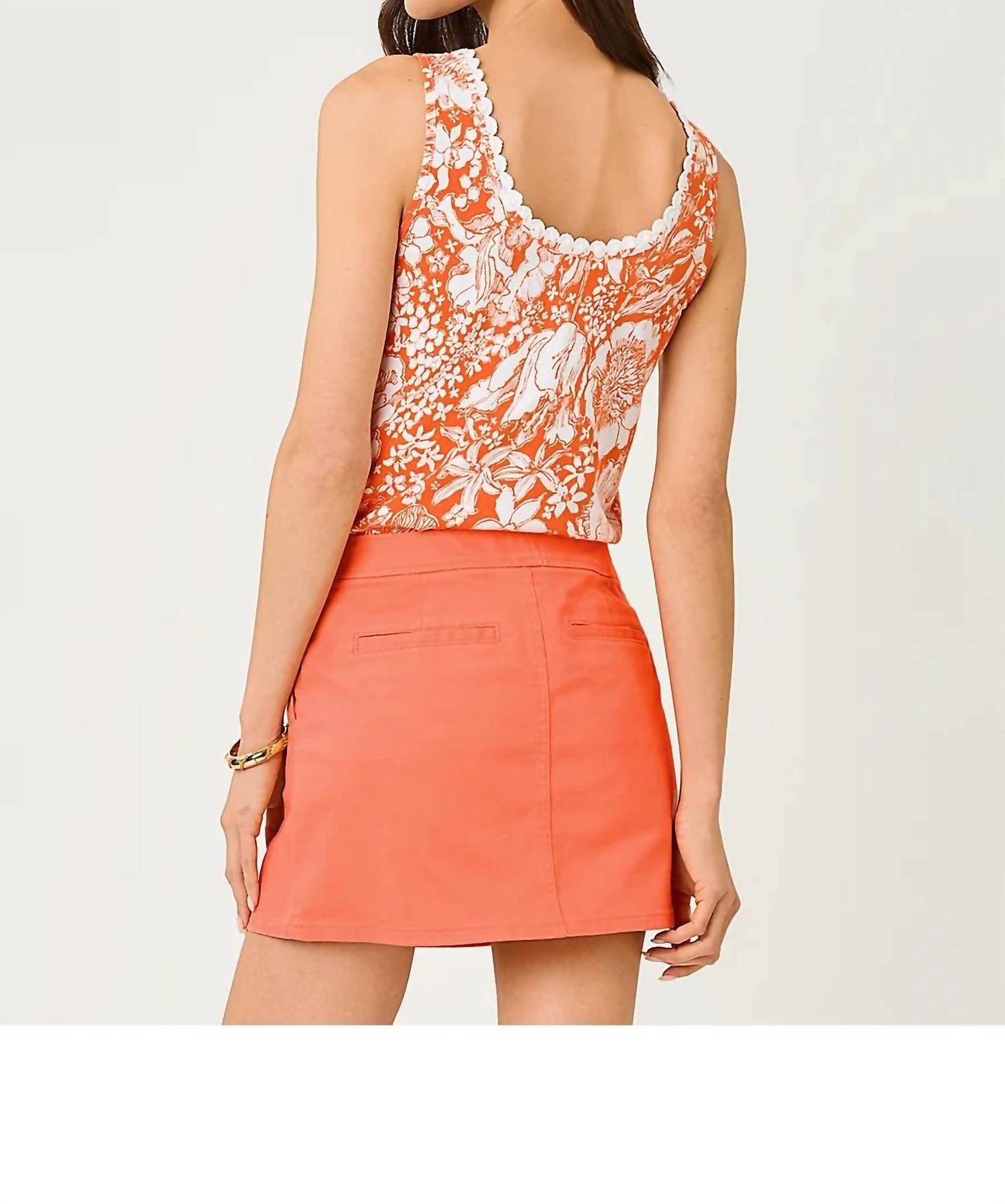 Lilly Pulitzer - Gabbie Crochet Trimmed Knit Top
