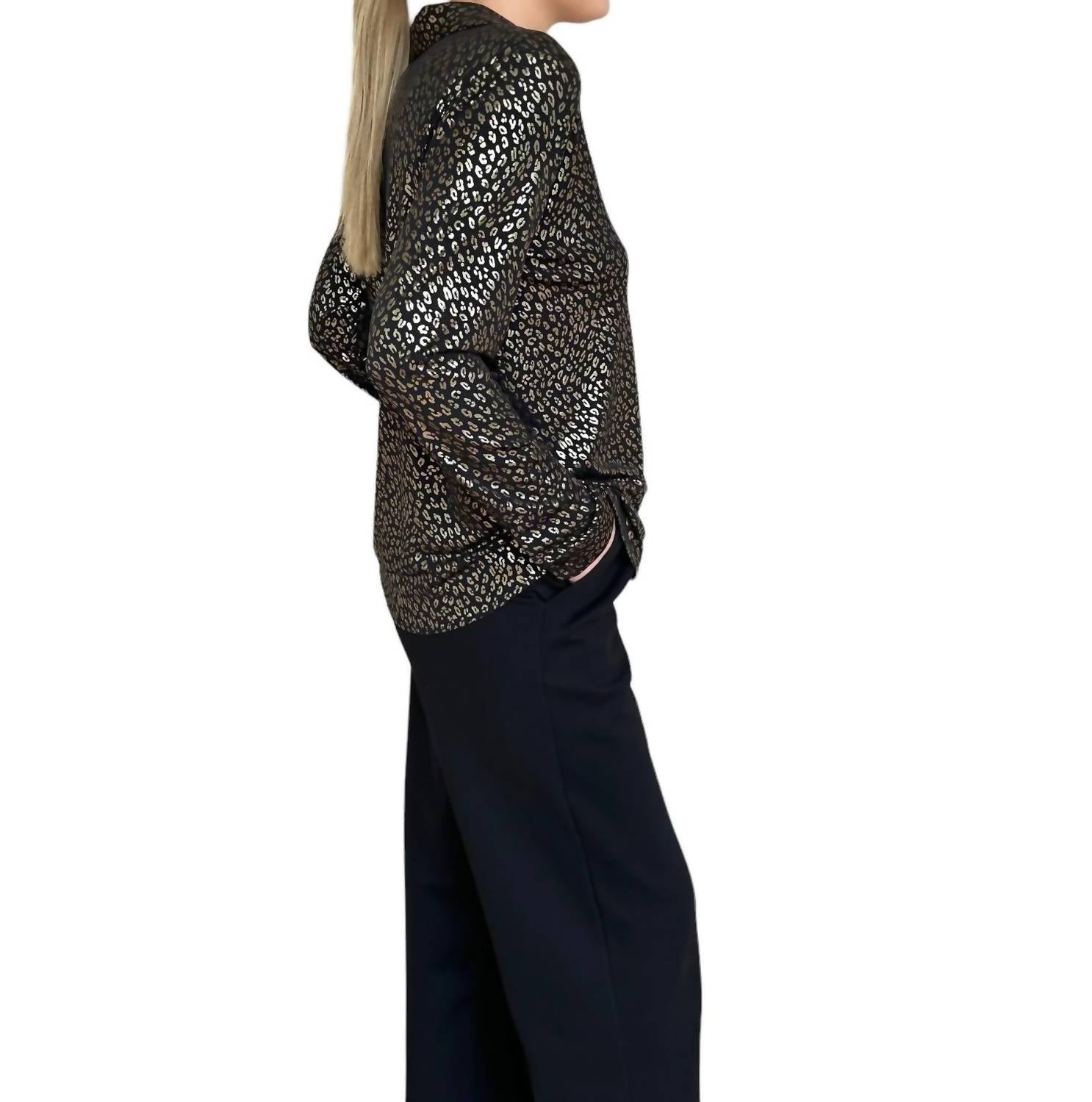 Elliott Lauren - Gold Digger Lurex Shirt