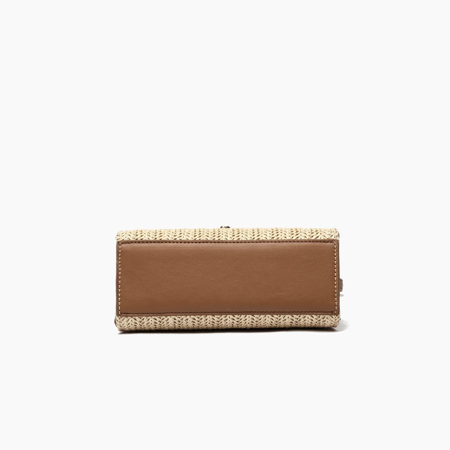 Like Dreams - Women's Neo Pastel Straw Crossbody Bag