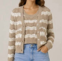 J. Society - Ric Rac Stripe Vest