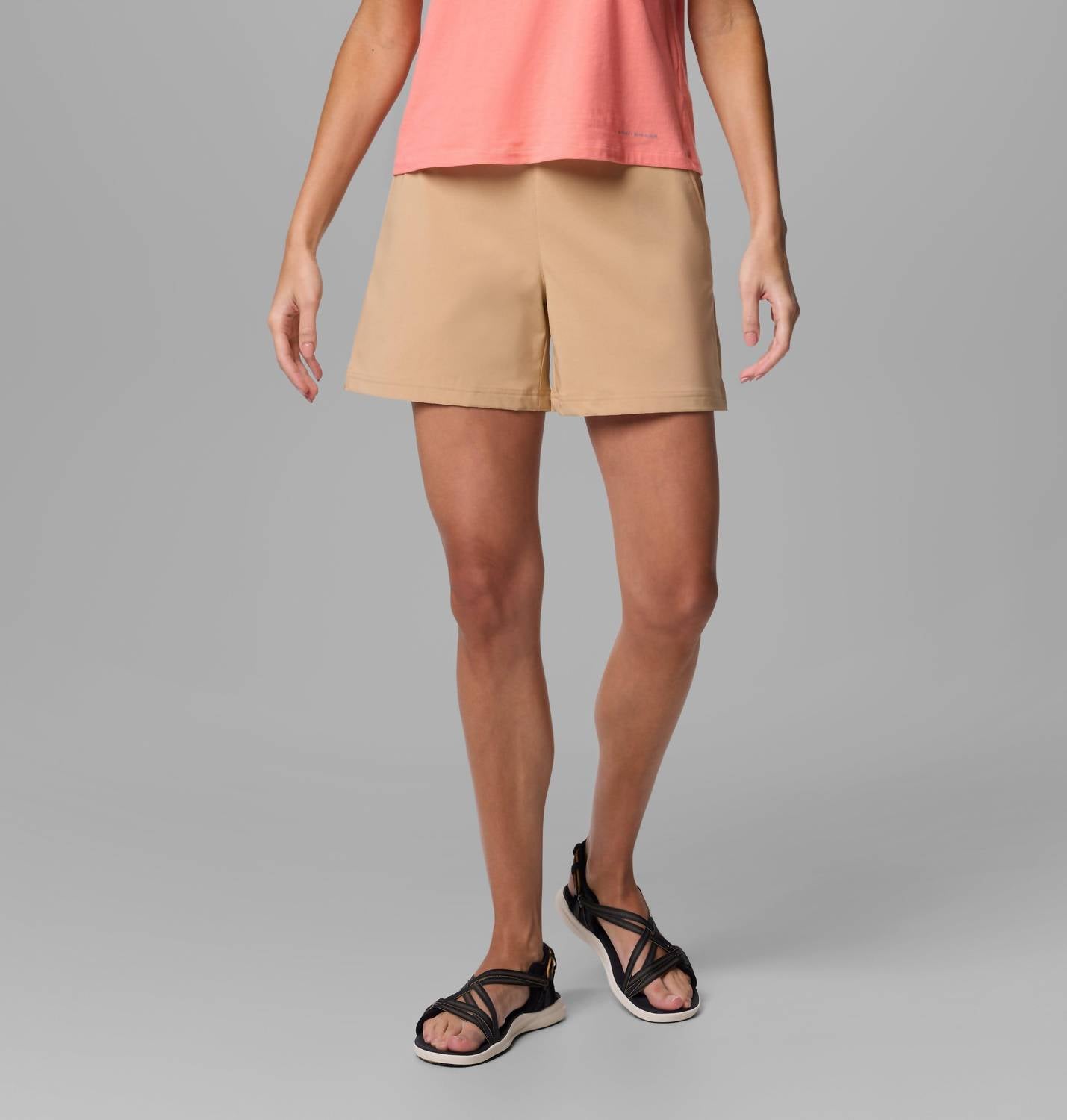 Columbia all season short in tan - women's shorts