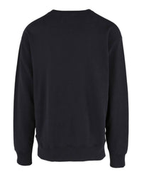 Ambush Men's Embroidered Logo Sweatshirt in navy blue - men's shirt - detail view