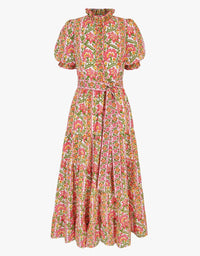 Pink City Prints - Matilda Midi Dress