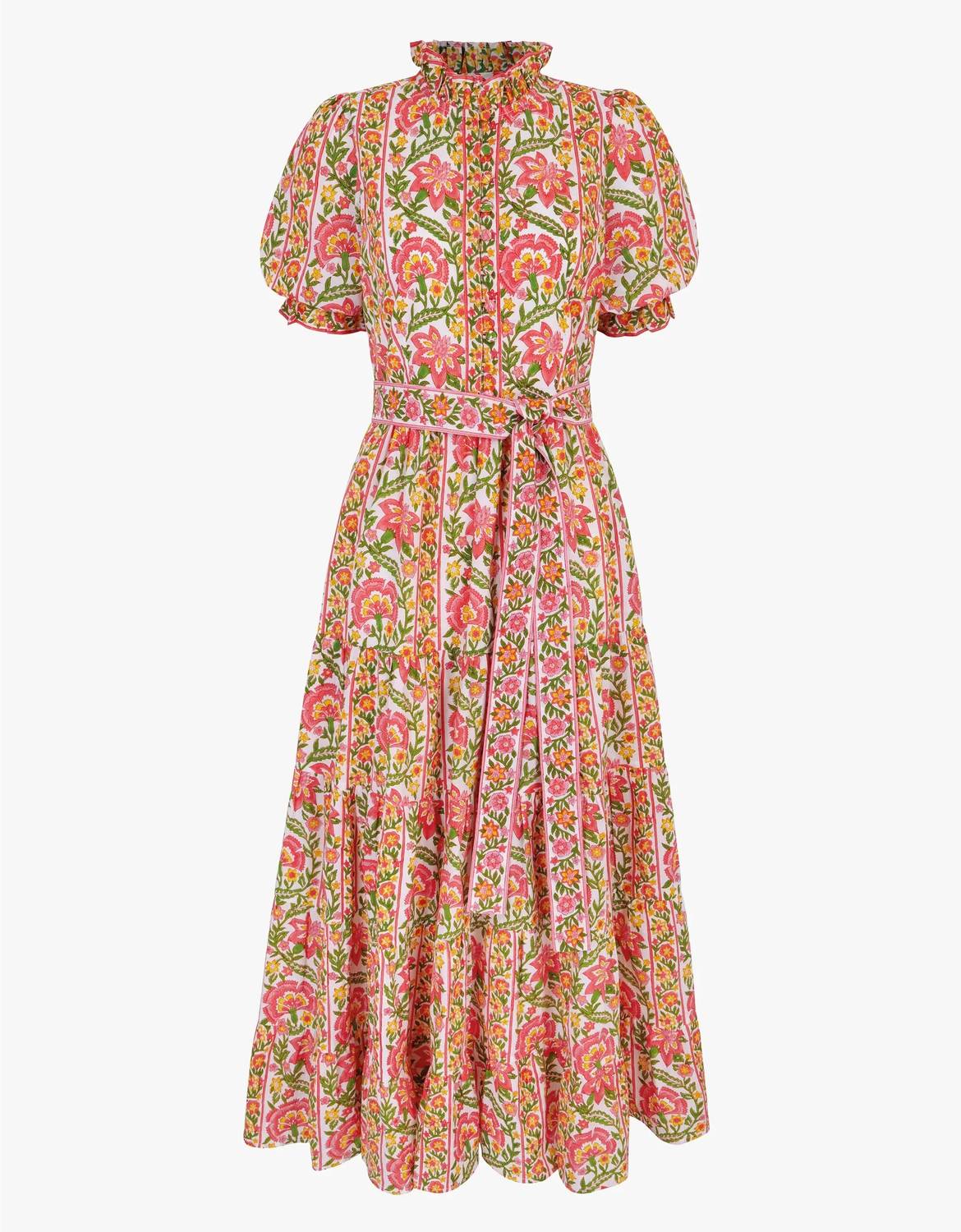 Pink City Prints - Matilda Midi Dress